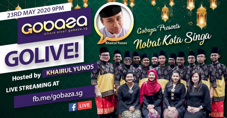 GOLIVE with GOBAZA Episode 3, 23 May 2020 - Malam Raya Special!