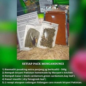 Pakistani Biryani easy pack kit by Maryam's Kitchen