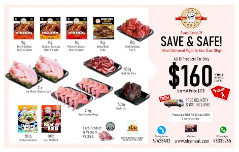 Halal Meat  Special Offer With Free Delivery!