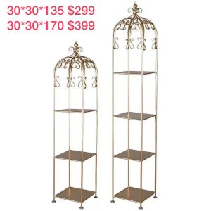 Victorian gold stand decor