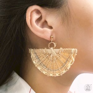NATA Bamboo Stud Earring