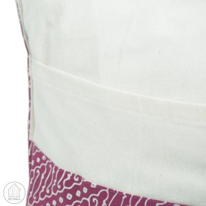 PARANG Handstamped Batik Cushion Cover in Pink
