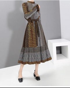 STELLA DRESS WITH MOTIF