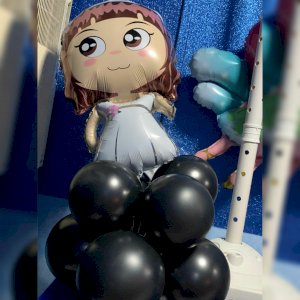 Bride Balloon With Tower DIY Ready Stock