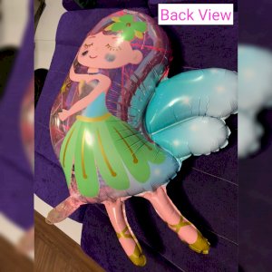 Fairy Balloon With Stand DIY Ready Stock